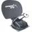 Camping First Satmex 55 plus – Vollautomatische Sat-Antenne – Anthrazit
