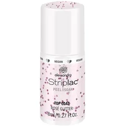 Alessandro Striplac TOP COAT ROSÉ GLITTER