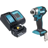 Makita DTD 173 SG1 Akku Schlagschrauber 18 V 180 Nm 1/4“ Brushless + 1x Akku 6,0 Ah + Ladegerät