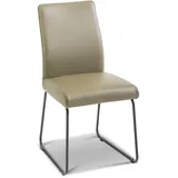 CASEDO Stuhl Gijon Leder Braun Khaki