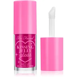 Too Faced Kissing Jelly Lip Oil Gloss Oil-Lipgloss für intensive Hydratisierung Farbton Raspberry 4,5 ml