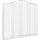 vidaXL Gabione mit Hochbogen 200 x 30 x 200 cm