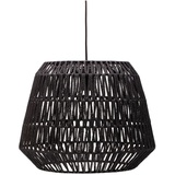 Pauleen Timber Pearl Pendelleuchte max. 20 Watt Schwarz Papiergeflecht, Metall E27