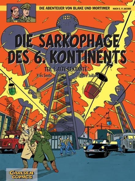 Die Sarkophage Des 6. Kontinents - Alte Bekannte / Blake & Mortimer Bd.13 - Edgar P. Jacobs  Kartoniert (TB)