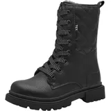 s.Oliver Schnürstiefel für Mädchen, Schwarz 38 EU