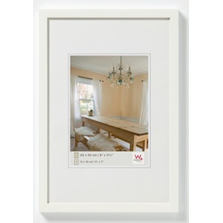 walther + design Peppers Holz Bilderrahmen 20x30 cm POLARWEISS