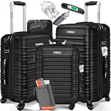 Kesser Koffer-Set 3-tlg. schwarz