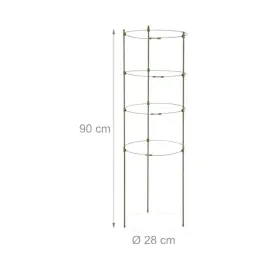 Relaxdays Rankhilfe 90 x 28 cm Grün