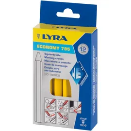 Lyra Pet Signierkreide 12 St. gelb