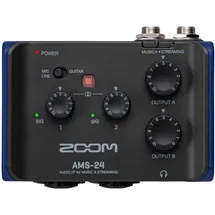 Zoom AMS-24 Audio Interface für Musik & Streaming