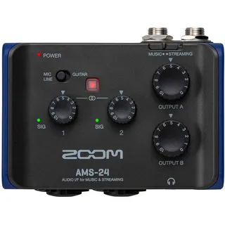 Zoom AMS-24 Audio Interface für Musik | Streaming