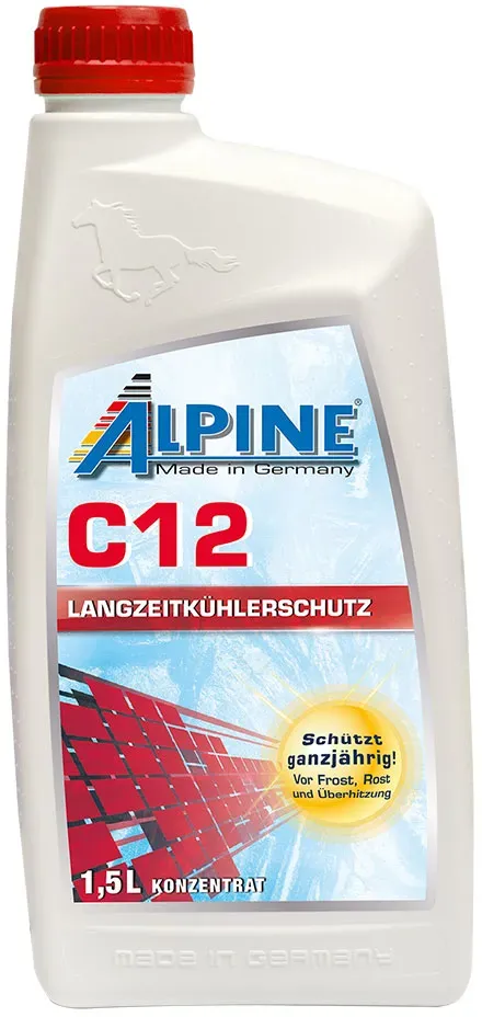 Alpine Kühlerfrostschutz C12 (rot) 1,5 Ltr. Dose