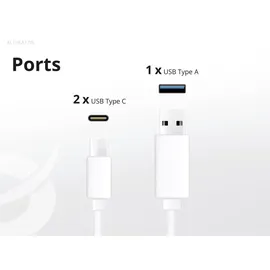 Conceptronic ALTHEA17W 3-Port-67-W-USB-Ladegerät