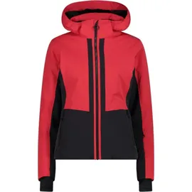 CMP Zip Hood Damen Outdoorjacke-Rot-42