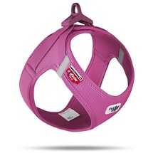 Curli Clasp AirMesh Geschirr fuchsia Hundegeschirr Größe 3XS