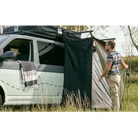 VICKYWOOD Duschzelt 100cm Schwarz