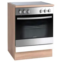 Menke Herdumbauschrank SONEA 60 x 60 x 85 cm Braun/Weiß