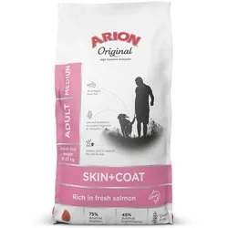 ARION Original Skin & Coat Adult Lachs und Reis Mittelgroße Rassen 2kg