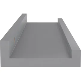 vidaXL Wandregal 40 x 9 x 3 cm Grau