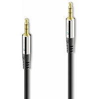 Sonero Sonero® Premium 3,5mm Klinke Audiokabel, 7,50m, vergoldete Kontakte,