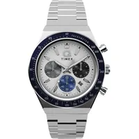 Timex Q Sport Herren Chronograph Edelstahl 40 mm TW2Y36200