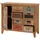 Mendler Apothekerkommode 80 x 91 x 40 cm Braun