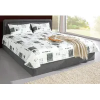 Westfalia Schlafkomfort Polsterbett, grau (anthrazit), B:190cm L:210cm, Bezug Bett: