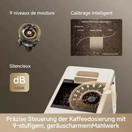 DREAME Ecceluxe Slim Kaffeevollautomat Weiß