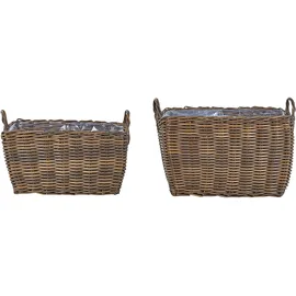 Beliani Ormos 53 x 44 cm Braun