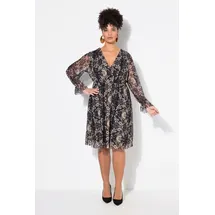 MIAMODA Jerseykleid A-Linie Schwarz 52