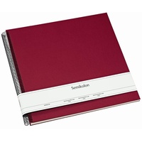 Semikolon, Geesthacht Semikolon Spiral Economy Album Large cream burgundy