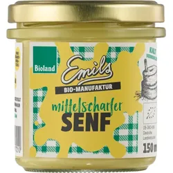 Emils Mittelscharfer Senf bio