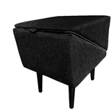 Split Ottomans Dog Ramp - Hunderampe für Bett & Sofa | Leichte Faltende Hundestufen | Stabilität Sicherheit Rampe Hund Klappbar | rutschfeste Tritt Hocker für Kleine Hunde und Verletzte Ältere Hunde