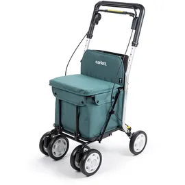 Carlett Einkaufstrolley Comfort Grün 29 L