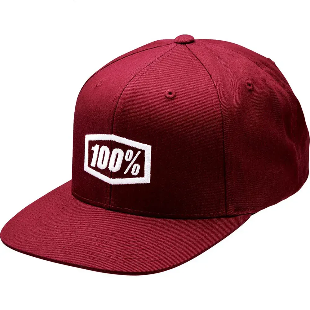 100percent Icon Kappe - Red / Burgundy - One Size