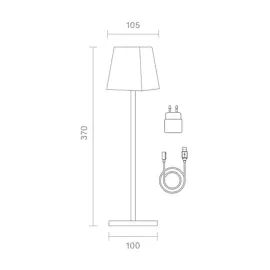 Sigor Nuindie eckig nachtschwarz