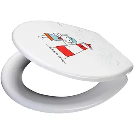 ADOB WC-Sitz Leuchtturm bunt