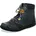 Schnürstiefeletten in grün Gr 39