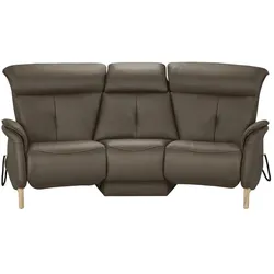 himolla Einzelsofa Leder  4708 ¦ braun ¦ Maße (cm): B: 216 H: 97 T: 119.0