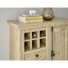 Home Affaire Highboard 105 x 103 x 42 cm Braun