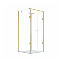 Buylando Emma Komplettdusche 75 x 195 cm Gold