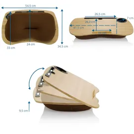 HJH Office COMFILAP I Bambus, Stoff