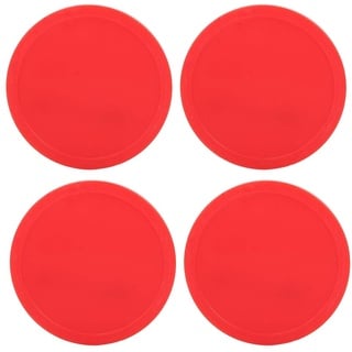 Agatige Air Hockey Pucks, 4 Stück Kunststoff Air Hockey Pucks Stück Austauschbar Für Tische Spielgeräte(63mm)