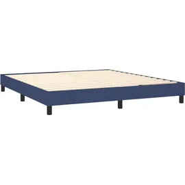 vidaXL Boxspringbett 160 x 200 cm Blau