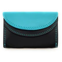 lemasi Mini Geldbörse unisex schwarz türkis