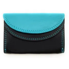 lemasi Mini Geldbörse unisex schwarz türkis
