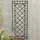 Harms Import Wand Dekor Gitter Garten Dekoration Terrasse Rankgitter Spalier schwarz