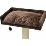 nanook shop nanook Liegemulde rechteckig mit Kissen - braun - 60 cm - Braun
