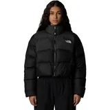 The North Face Damen Cropped Saikuru Jacke, Tnf Black/Asphalt Grey, XL