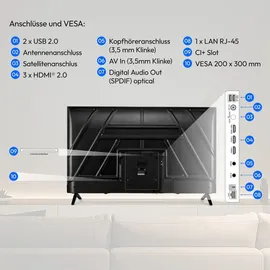 Medion MD850201 50" 4K Ultra HD LED Smart TV